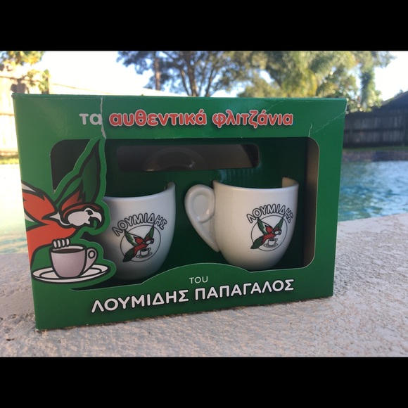 Parrot Coffee Cups / Double Espresso Cups Set of 2 - Picture 6 of 8